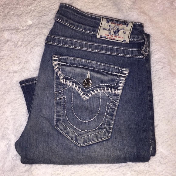 True Religion Jeans Straight Leg - Picture 1 of 5
